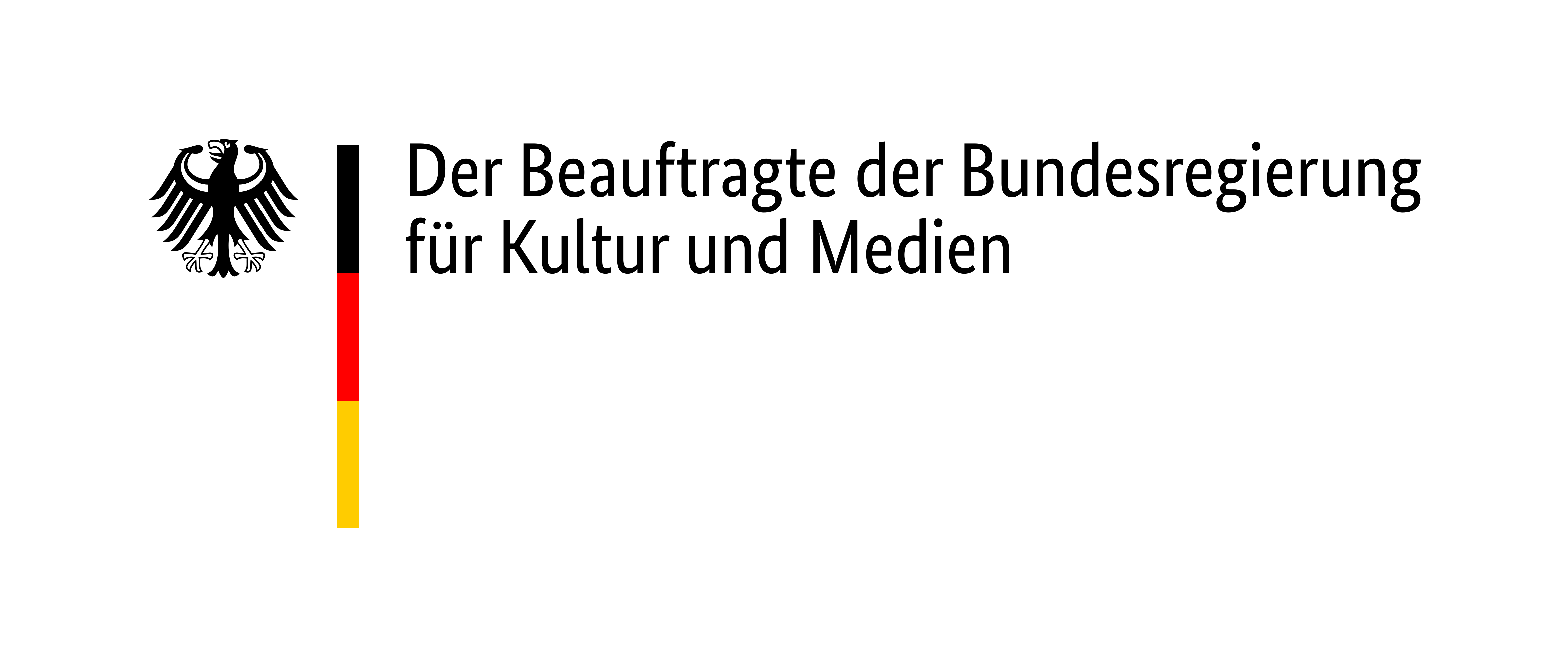 The German federal government commissioner for culture and the media (logo)